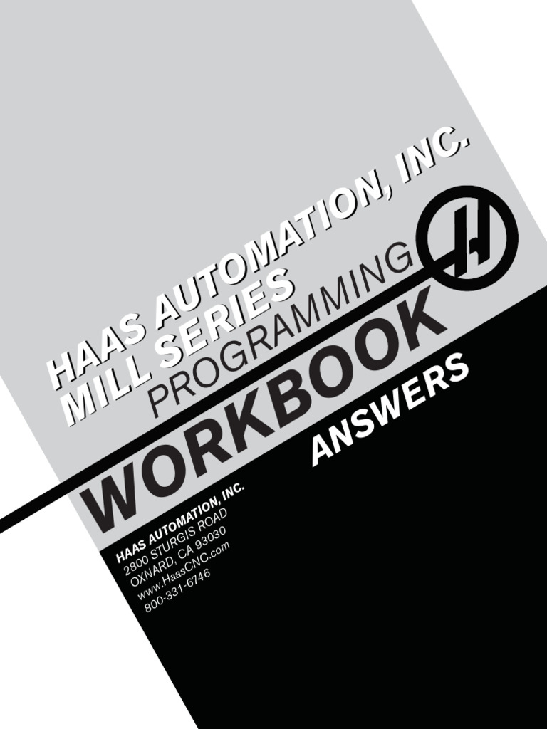 Haas Mill Programming Exercises | PDF | Tools | Metalworking
