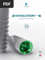 JDEvolution S Dental Implant Overview | PDF | Dental Implant