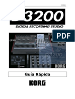 Guía rápida Korg D3200