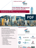 Crisis Media Management