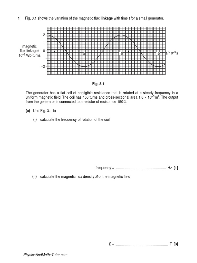 Electromagnetism 2 Qp Pdf Inductor Transformer