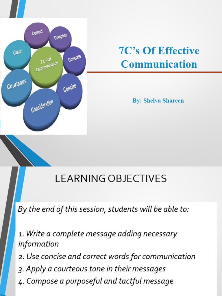 7C'Ss Clarity, Correctness | PDF | Sentence (Linguistics) | Word