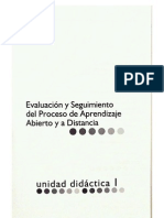 evaluación y seguimiento del aprendizaje EAD