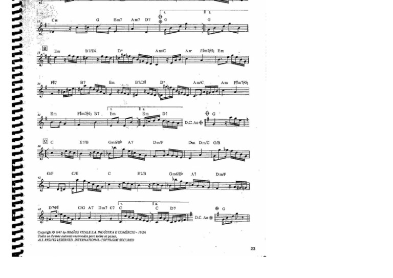 Choros Duetos Contraponto Vol 1 | PDF