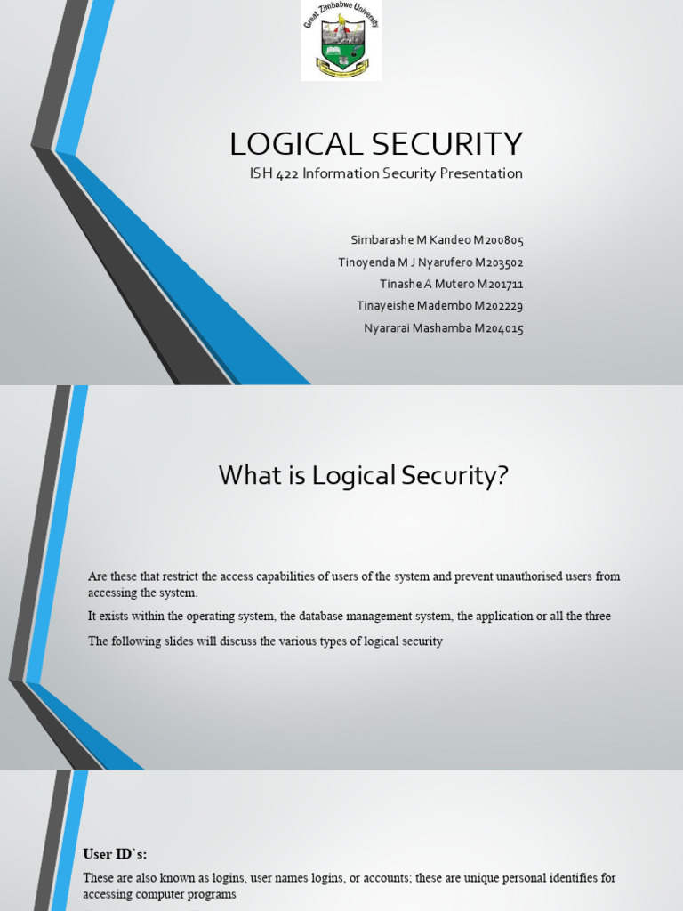 Understanding Logical Security Concepts | PDF | Secure Shell ...