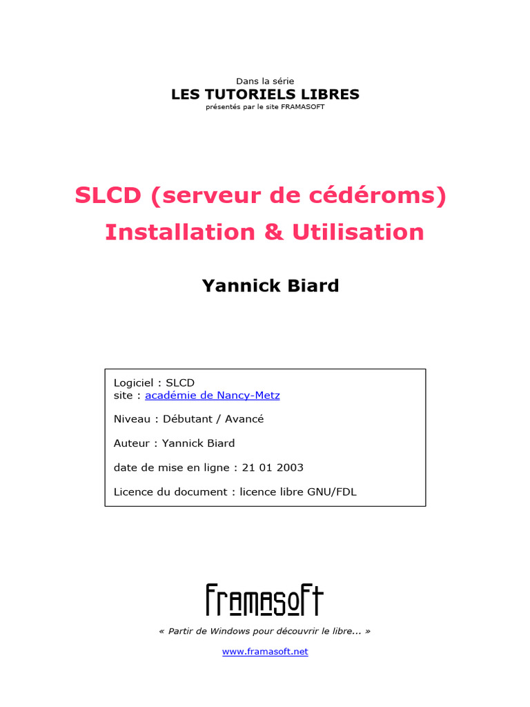 Installation et Utilisation de SLCD | PDF | Serveur (Informatique ...