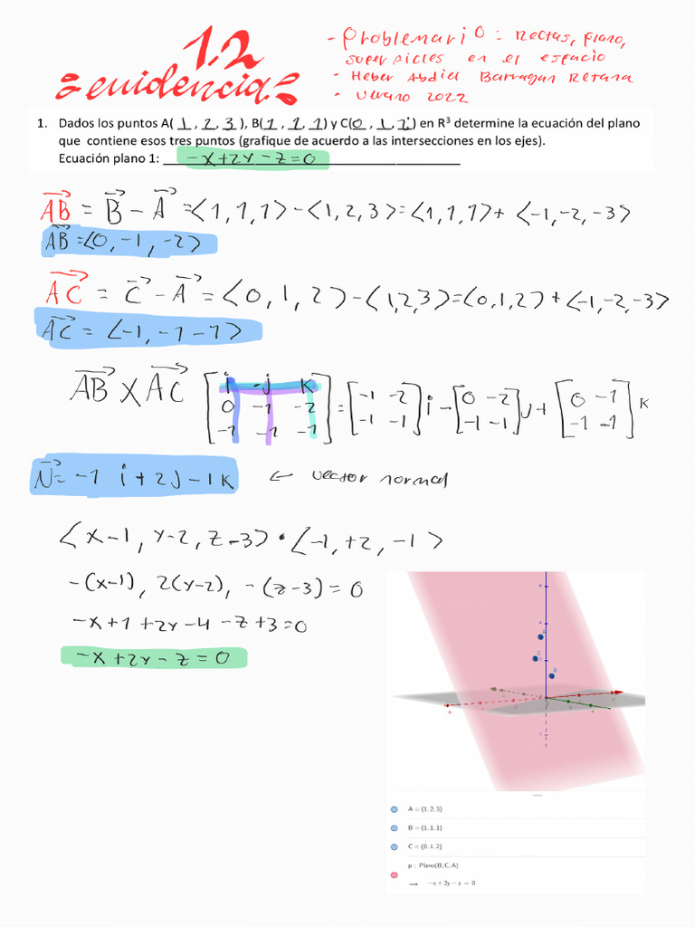 Unidad 1 Calculo Vectorial | PDF