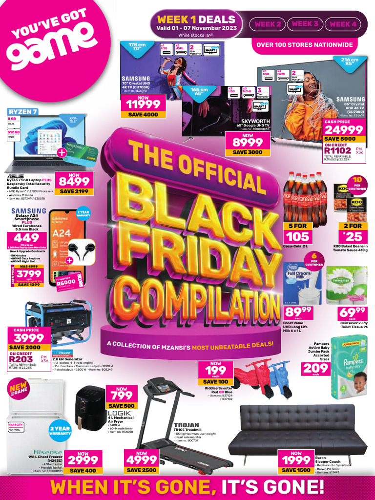Unbeatable Deals: November 2023 Sales | PDF | Smartphone | Computer ...