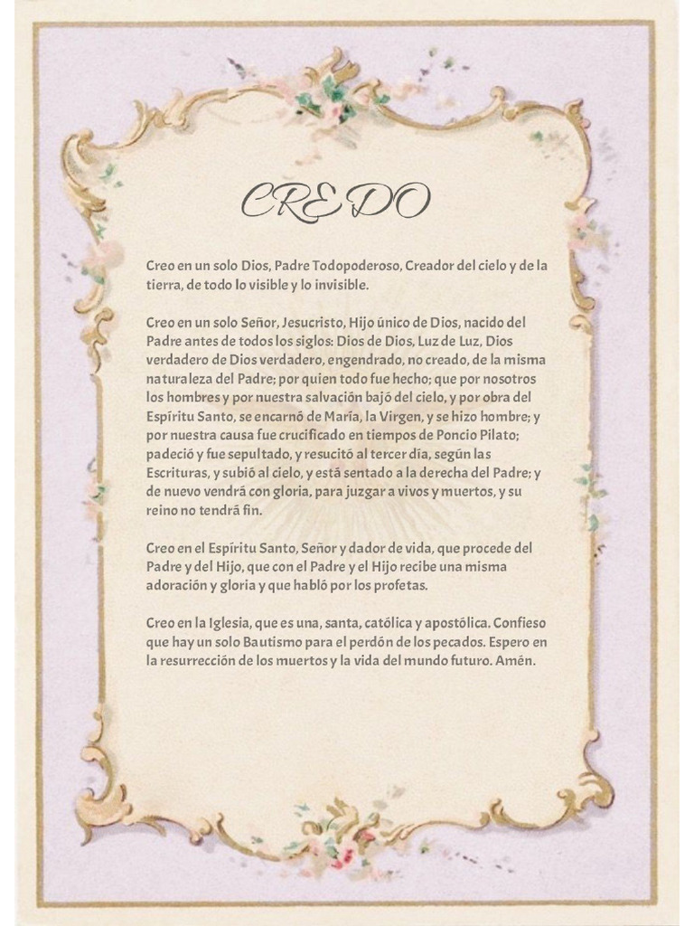 Credo | PDF