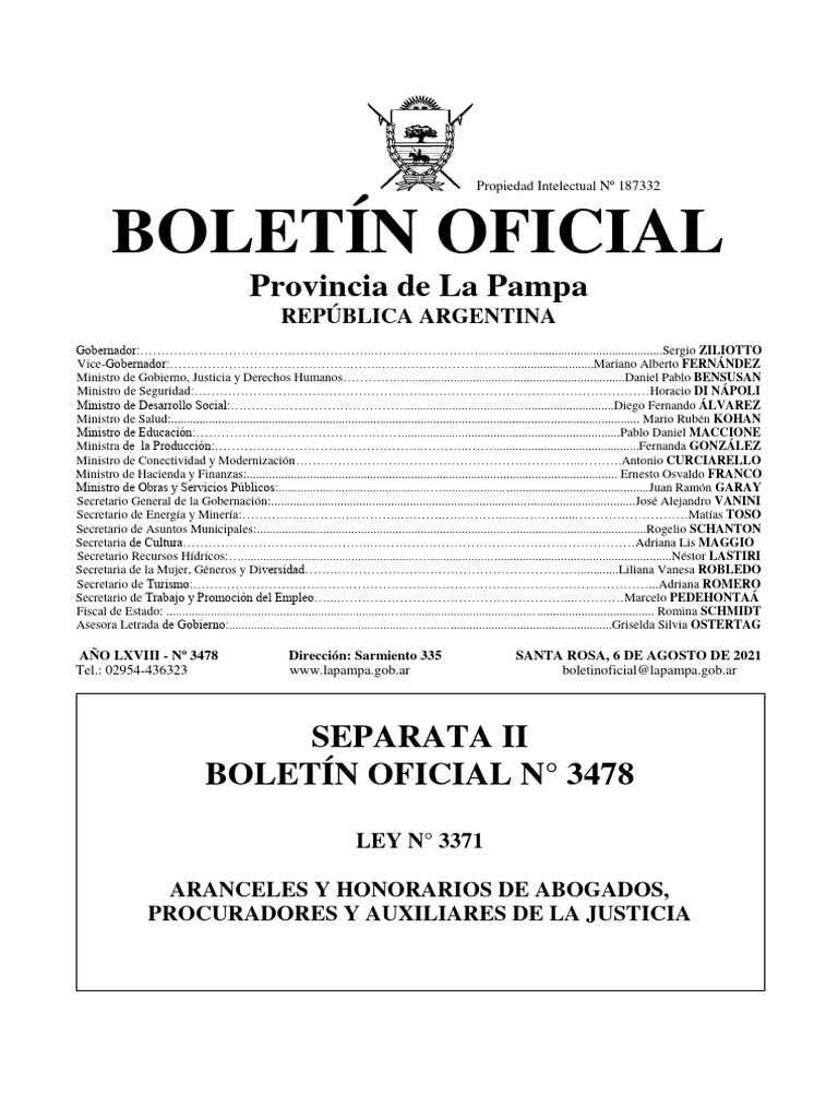 Nueva Ley de Honorarios | PDF | Abogado | Interés