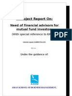 Needoffinancialadvisorsformutualfundinvestorswithspecialreferencetokarvy 110502150920 Phpapp02