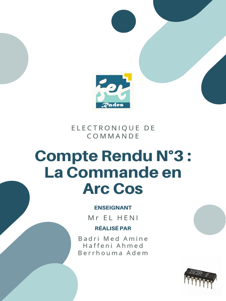Commande cosinusoïdale en Arc Cos | PDF | Transformateur électrique ...