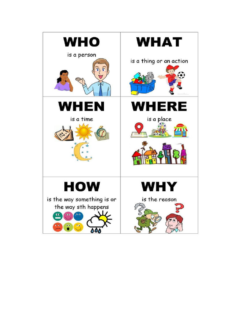 WH Questions | PDF