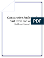 A Study of Marketing Strategies of Surf Excel and Ariel