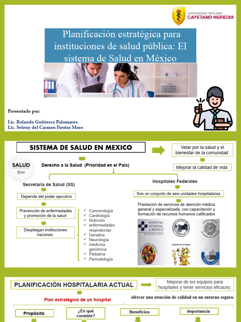 Planificación Estratégica en Salud Pública | PDF | Hospital ...