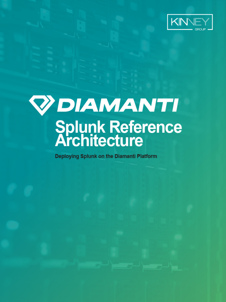 Splunk architecture reference pdf cloud computing computer cluster