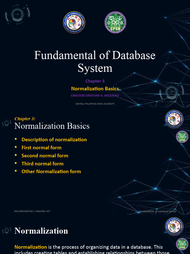 Pcit 02 chapter 3 of fundamental of database system pdf databases