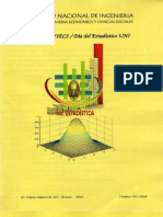 Semana de la FIECS Día del Estadístico UNI