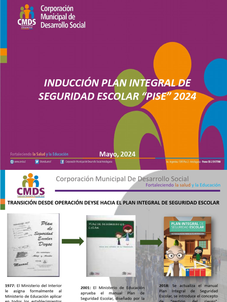 Plan Integral de Seguridad Escolar 2024 | PDF | Chile