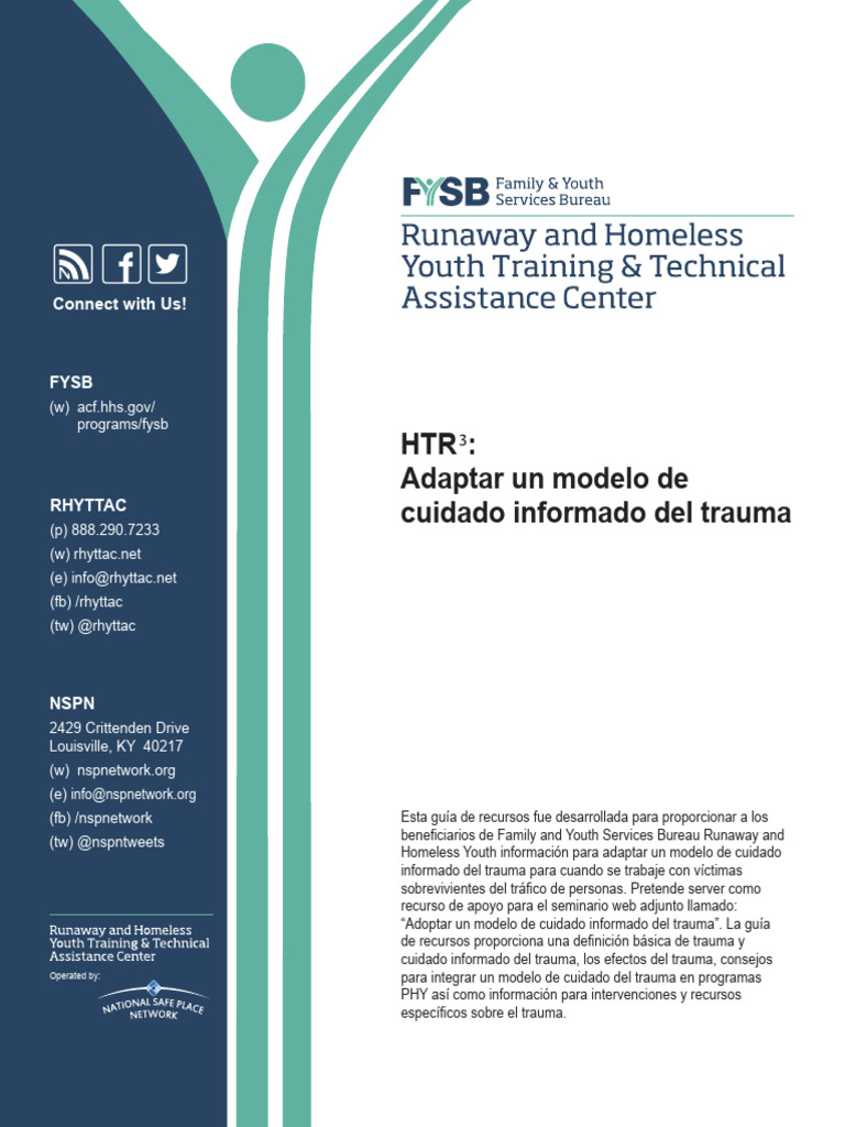 Resources - Adopting Tic Model - Spanish | PDF | Trauma psicólogico ...