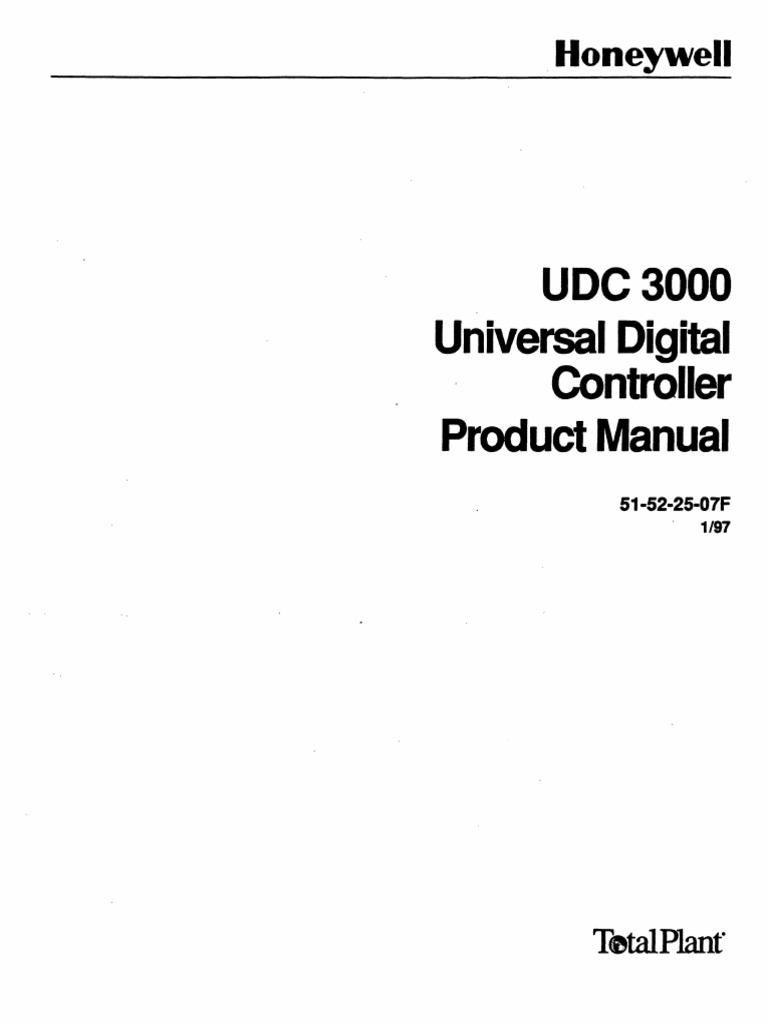 honeywell-udc3000-universal-digital-controllers-pdf