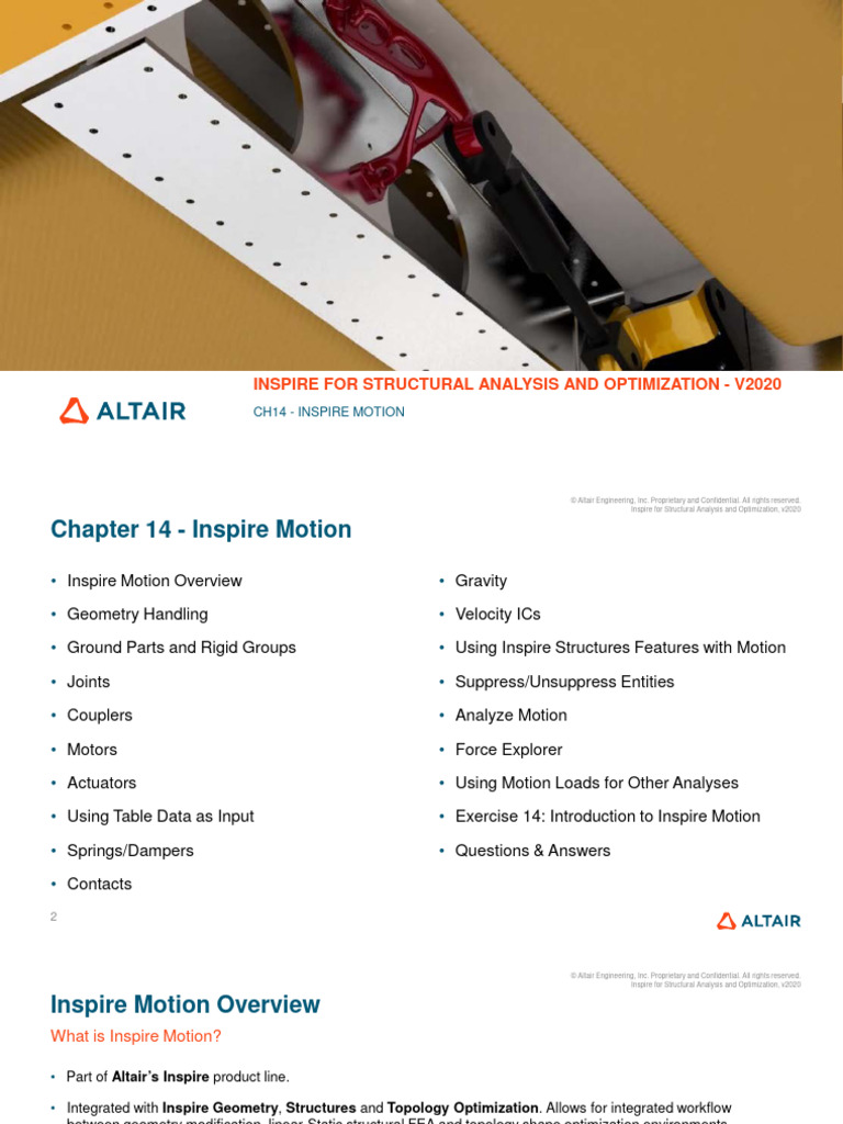 Inspire Motion Overview and Features | PDF | Actuator | Force