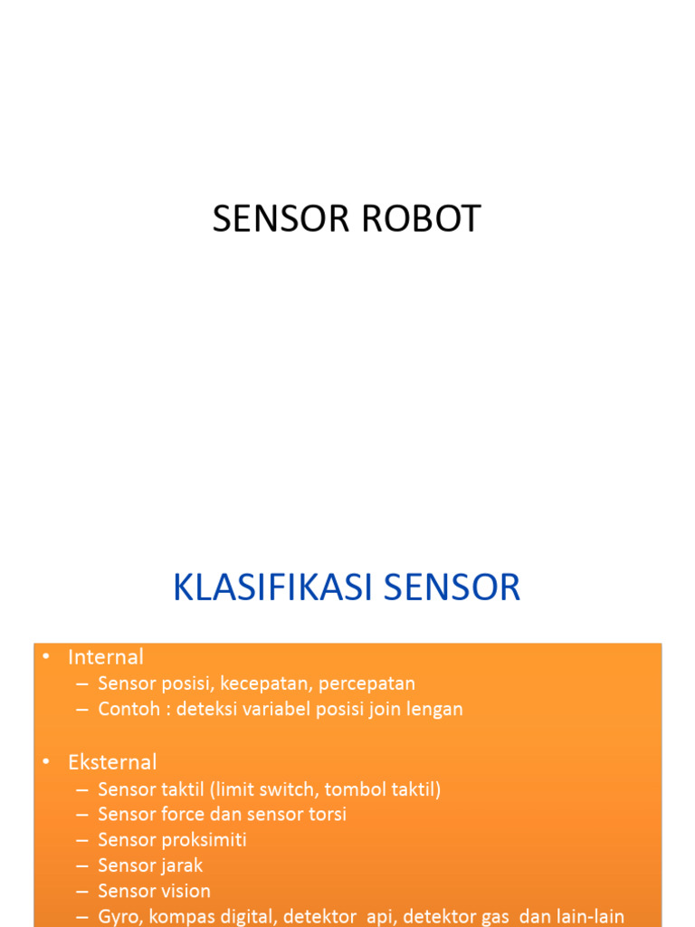 Sensor | PDF