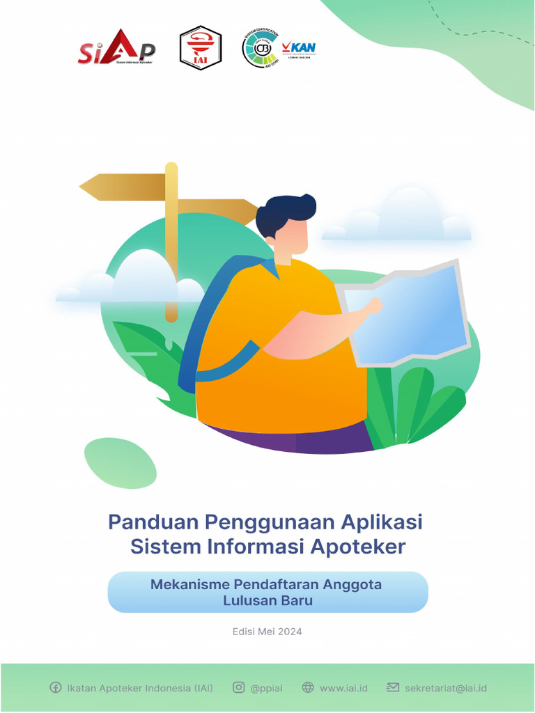PANDUAN PENGGUNAAN APLIKASI SIAp - PENDAFTARAN ANGGOTA LULUSAN BARU | PDF