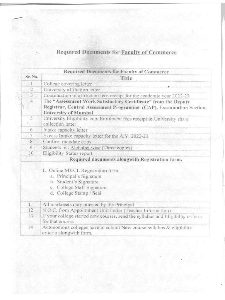 U.G. P.G. Courses and Criteria | PDF | Science | Sanskrit