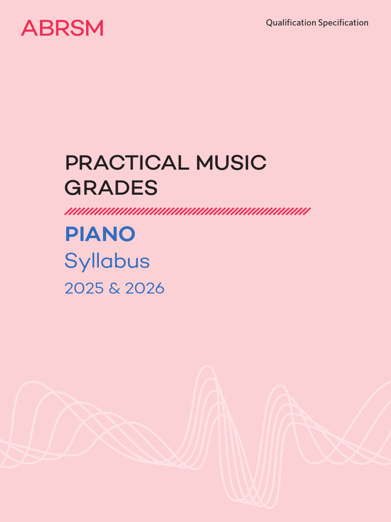 Piano 2025 & 2026 Prac Syllabus 20240524 Access Download Free PDF Scale (Music) Musical