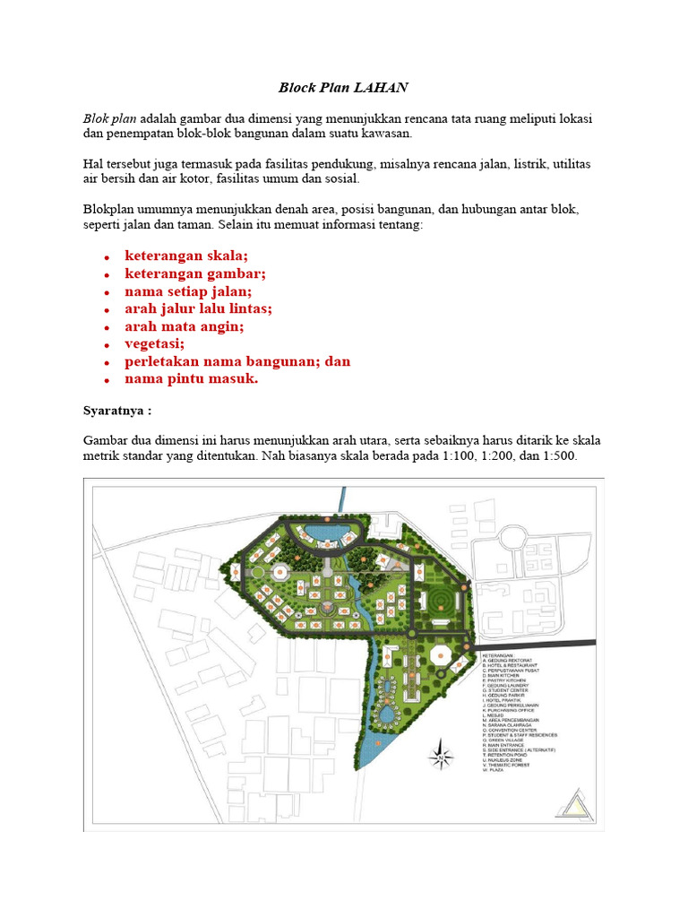 Pengertian dan Contoh Block Plan | PDF | Seni | Sains & Matematika
