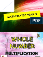 Slide Presentation Mathematics Year 3
