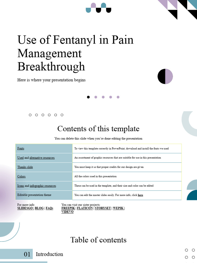 Fentanyl's Role in Pain Management | PDF | Clinical Trial | Phases Of ...