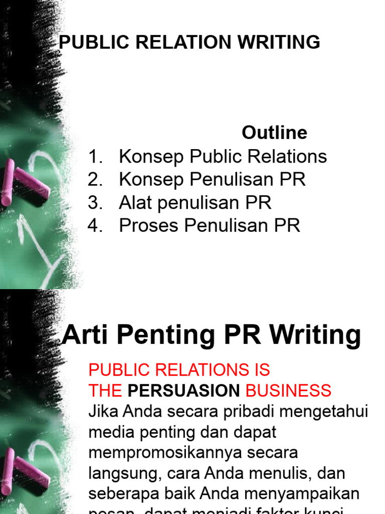 Materi PR Writing | PDF