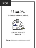Download Early Reader With Writing Exercises - I_like_W by Donnette Davis SN7412201 doc pdf