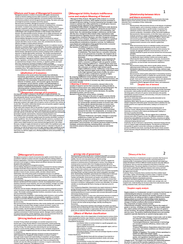 Economics | PDF | Economics | Microeconomics