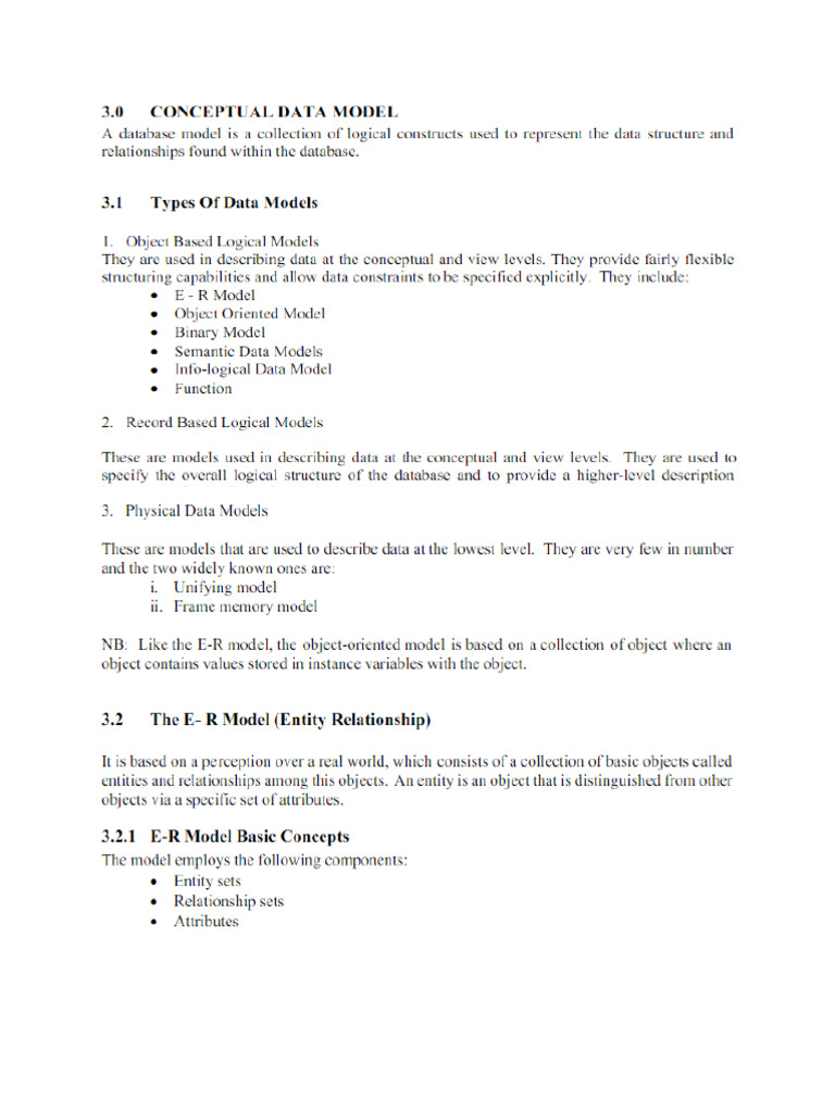 DBS Section 3rd Notes | PDF