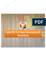 DnA Fest CakePHP Web Development Workshop