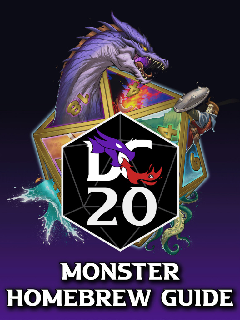 DC20 Alpha Monster Creation Guide | PDF | Monsters | Role Playing Games