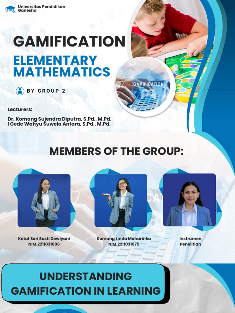 Gamifying Elementary Math | PDF | Learning | Mathematics