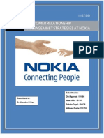 Customer Relationship Managemnet Strategies AT Nokia
