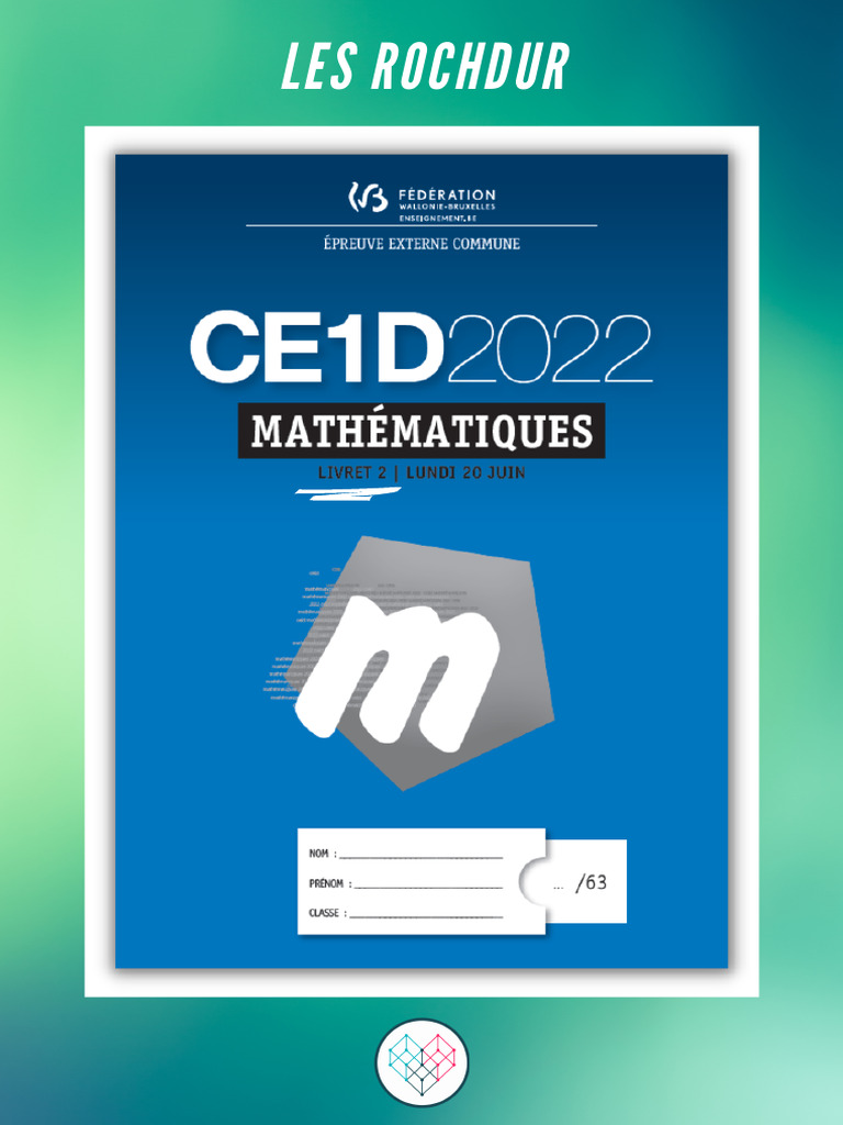 Mathématiques CE1D 2022: Théories et Solutions | PDF | Triangle ...