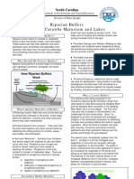 North Carolina Riparian Buffers For The Catawba Mainstem and Lakes - NCDENR