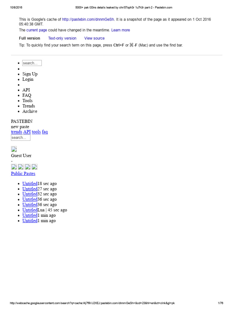 5000-pak-t33ns-details-leaked-by-chri57oph3r-1u7h3r-part-2-pastebin