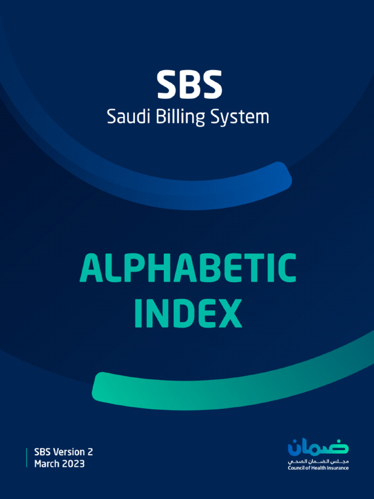 saudi-billing-system-sbs-v2-index-pdf-health-care-dental-degree