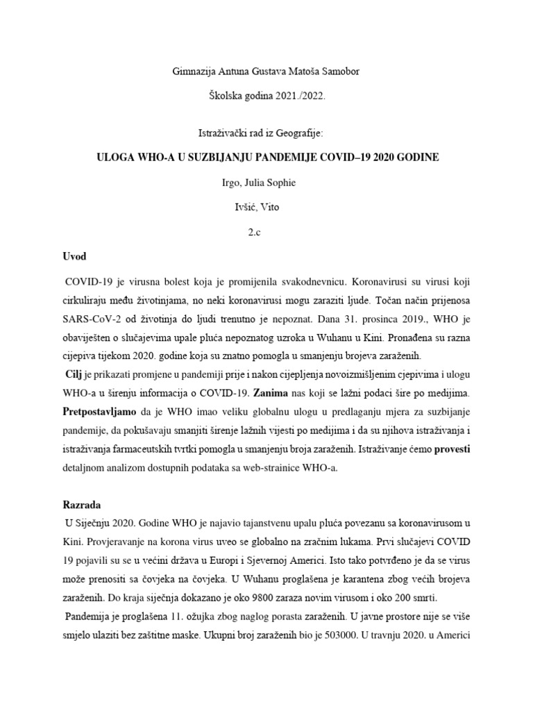 Istra iva ki rad pdf