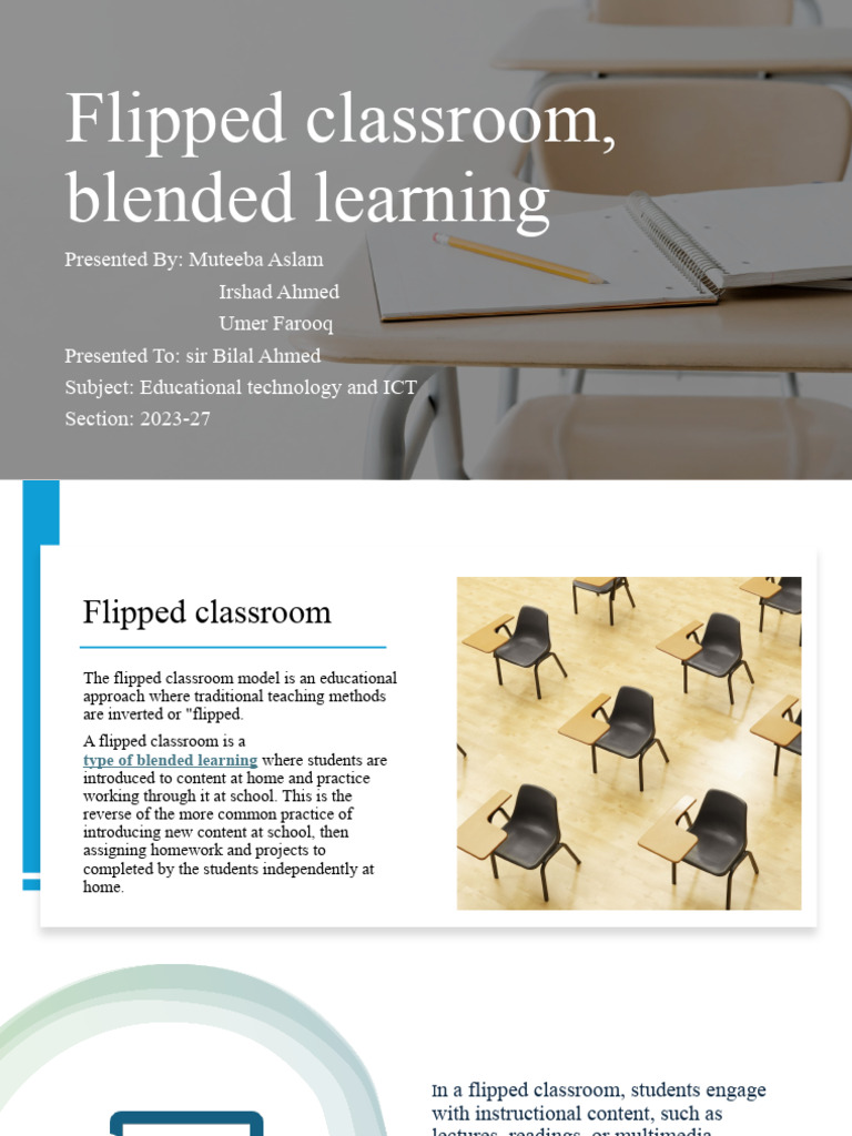 Flipped Classroom & Blended Learning Guide | PDF | Educational ...