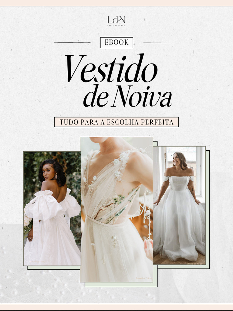 Ebook - Vestido de Noiva - 2023 | PDF | Tempo | Roupas, image size:768x1024