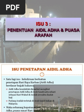 Isu 2 Aidil Adha Pdf
