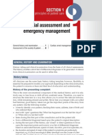 Initial Assessment and Emergency Management: Section 1